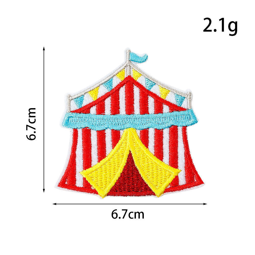 Wholesale Cartoon Christmas patch embroidery